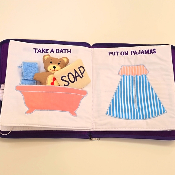 Pockets of Learning Lullaby, Kids Preferred Baby & My First Taggies Cloth Books - Picture 5 of 15